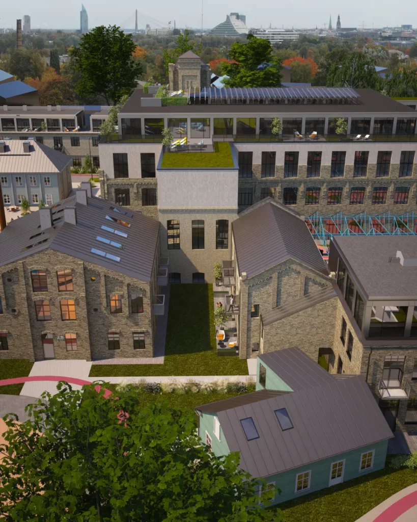 Lenta kvartāls – 3. kārta - Sančo namiņš (Jelgavas iela 68) - Pirmsskolas izglītība - vizualizācija