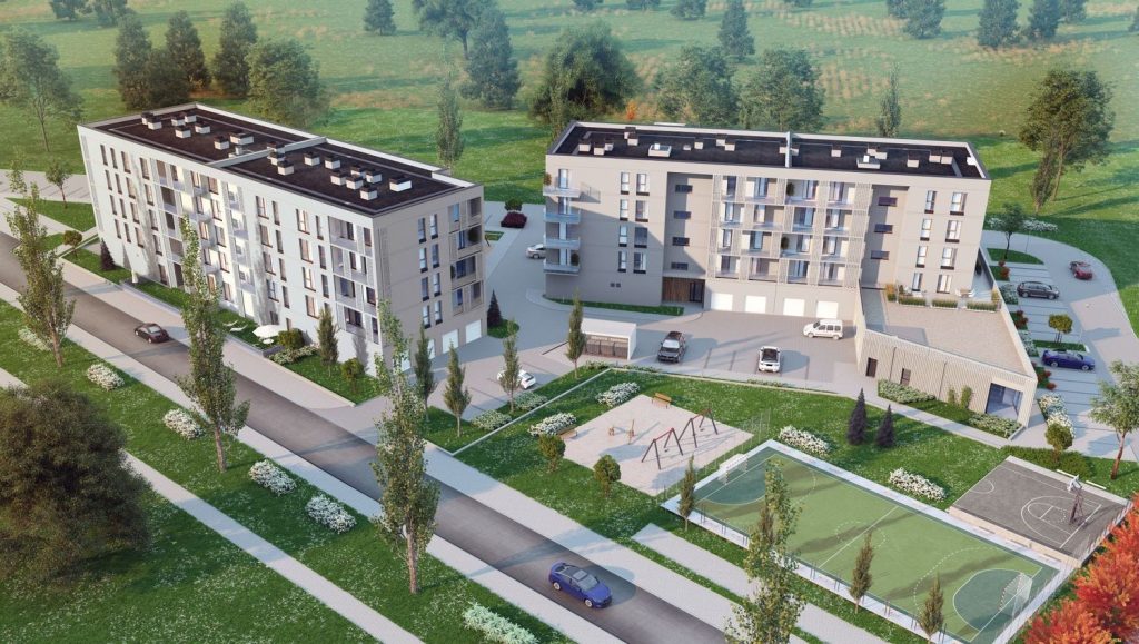 Apartamenty Sonata (ul. Lidzbarska) - Daudzdzīvokļu nams - vizualizācija