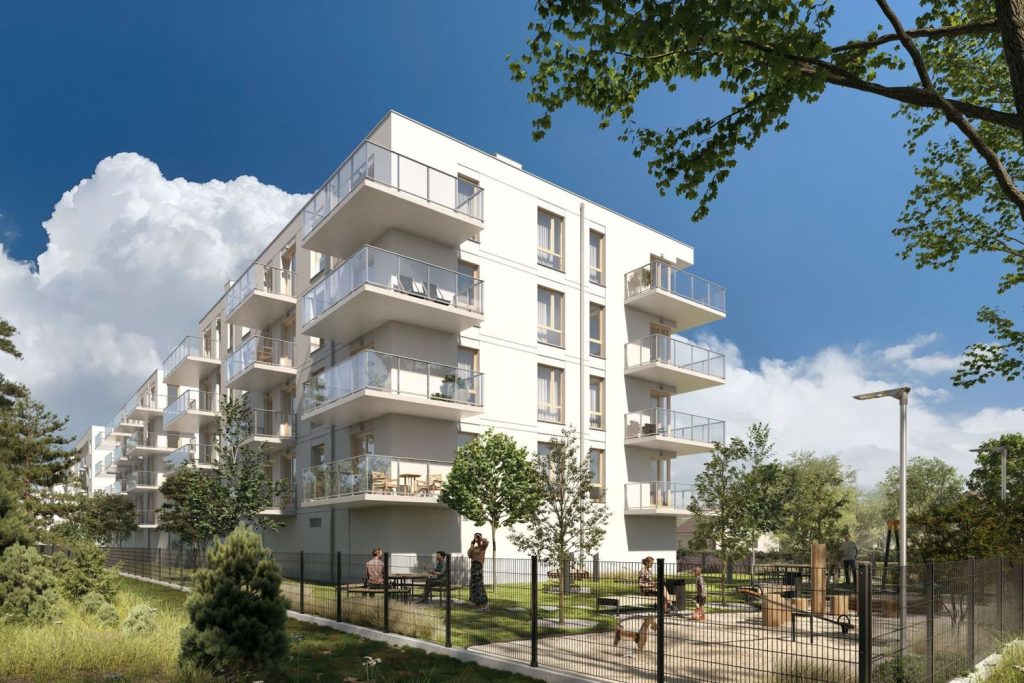Apartamenty Sonata III (ul. Lidzbarska) - Daudzdzīvokļu nams - vizualizācija