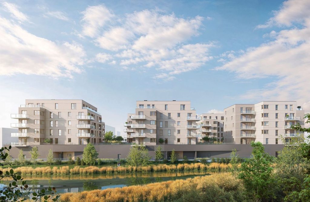 Strzeszyńska 77 (ul. Strzeszyńska 77) - Daugiabutis - vizualizacija