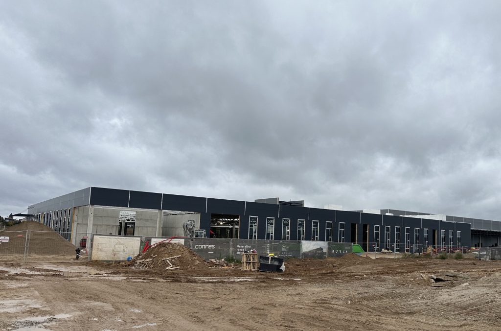 BURGA gamykla ( Inžinierių g. 6) - Administratīvā ēka, Vieglā rūpniecība - būvdarbu attēli