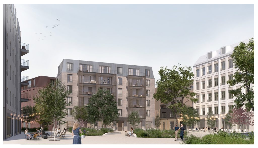 Magdelēnas kvartāls 5. kārta - Strēlnieku ielā 4D (Strēlnieku ielā 4D) - Multi apartment - visualization