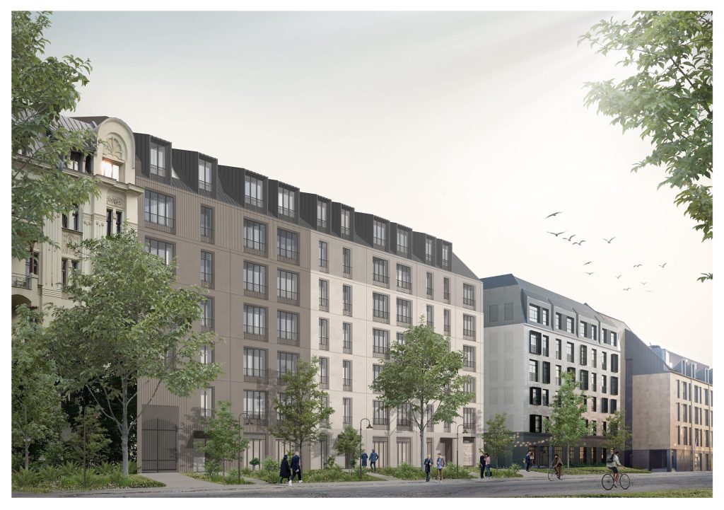 Magdelēnas kvartāls 5. kārta - Strēlnieku ielā 4D (Strēlnieku ielā 4D) - Daudzdzīvokļu nams - vizualizācija