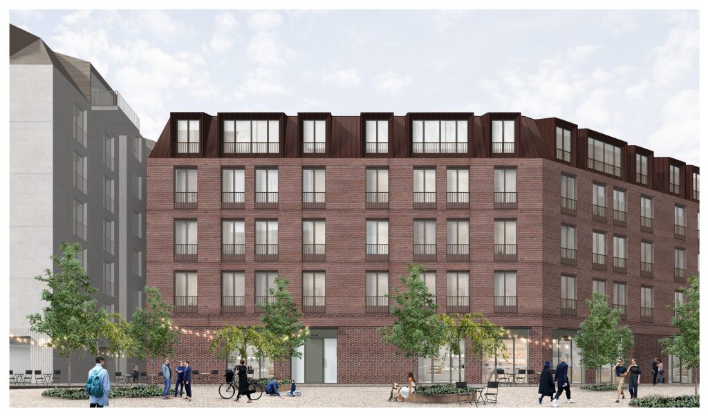 Magdelēnas kvartāls 5. kārta - Strēlnieku ielā 4D (Strēlnieku ielā 4D) - Daudzdzīvokļu nams - vizualizācija