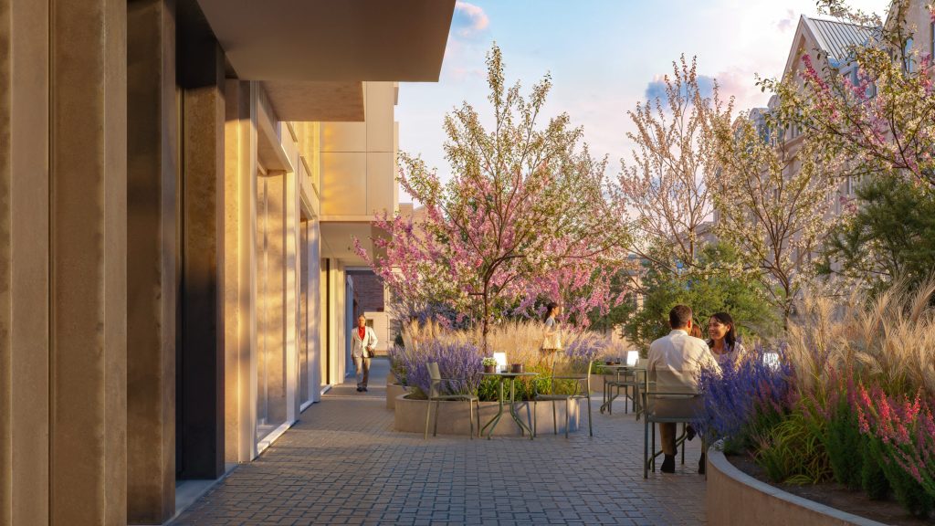 Tērbatas dārzs - 5. kārta - Tērbatas iela 78C (Tērbatas iela 78C) - Daudzdzīvokļu nams - vizualizācija