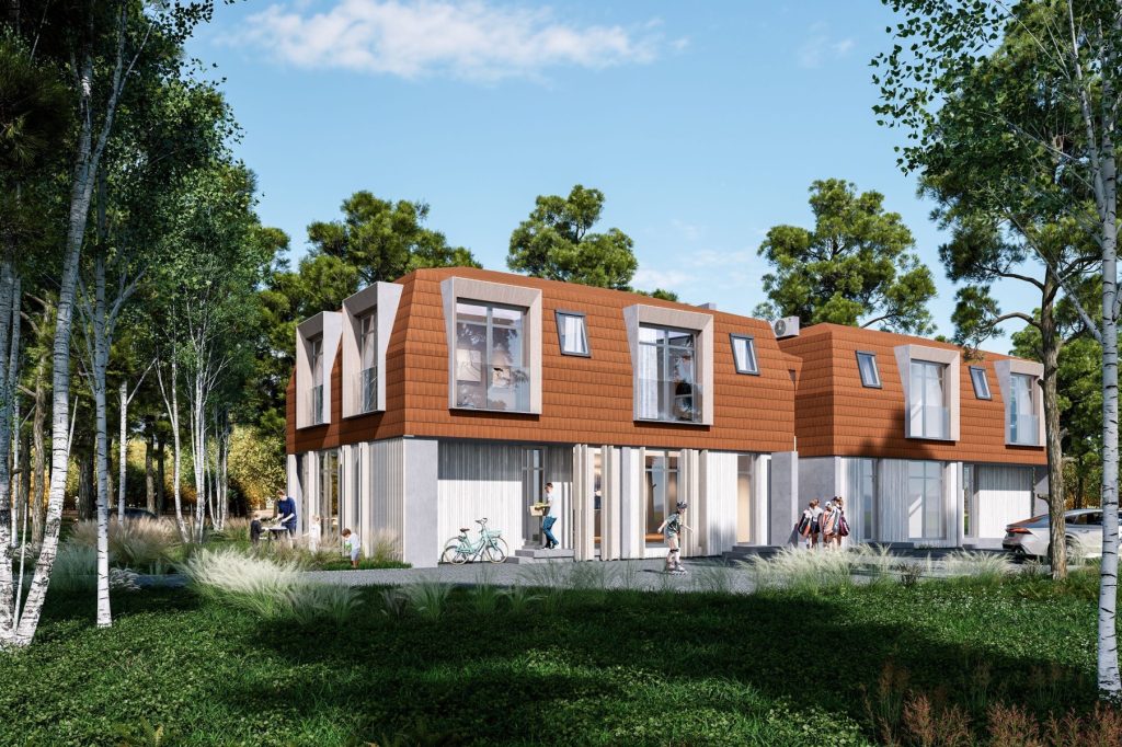 Užkanavės 82 (Užkanavės g. 82) - Rindu mājas - vizualizācija