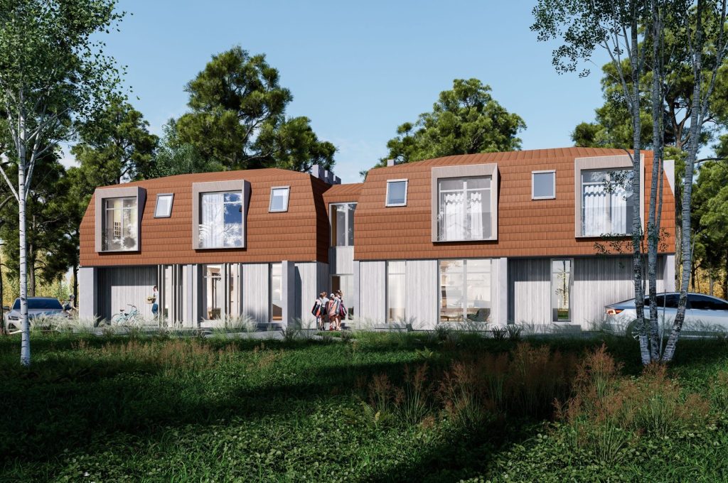 Užkanavės 82 (Užkanavės g. 82) - Rindu mājas - vizualizācija