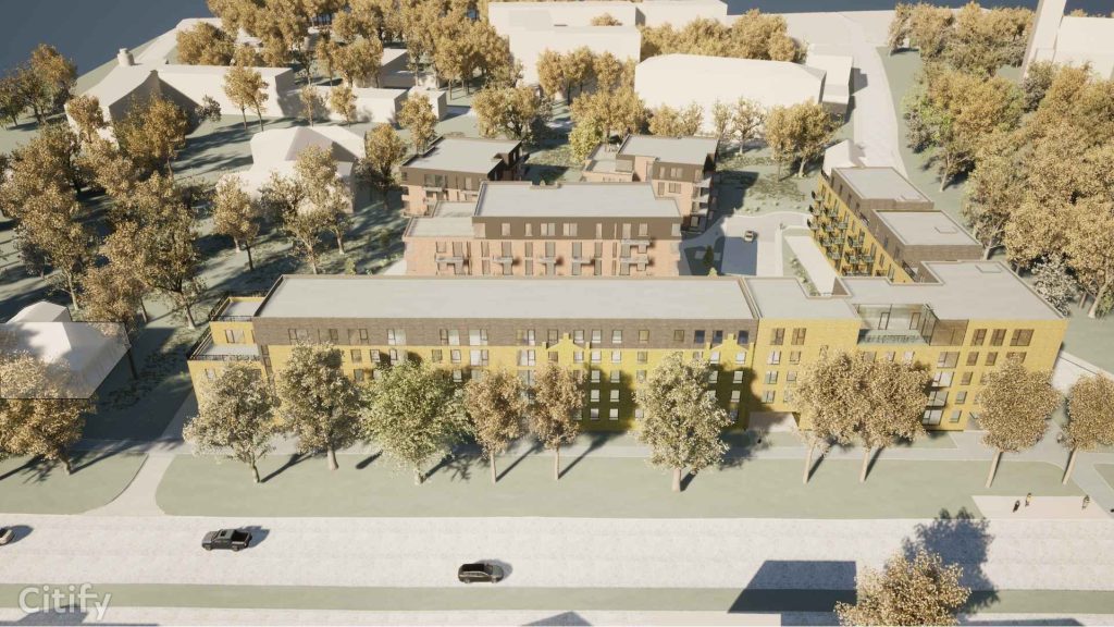 Tekstiliana - 3. kārta (Torņakalna iela 6) - Korterelamu - visuaalne