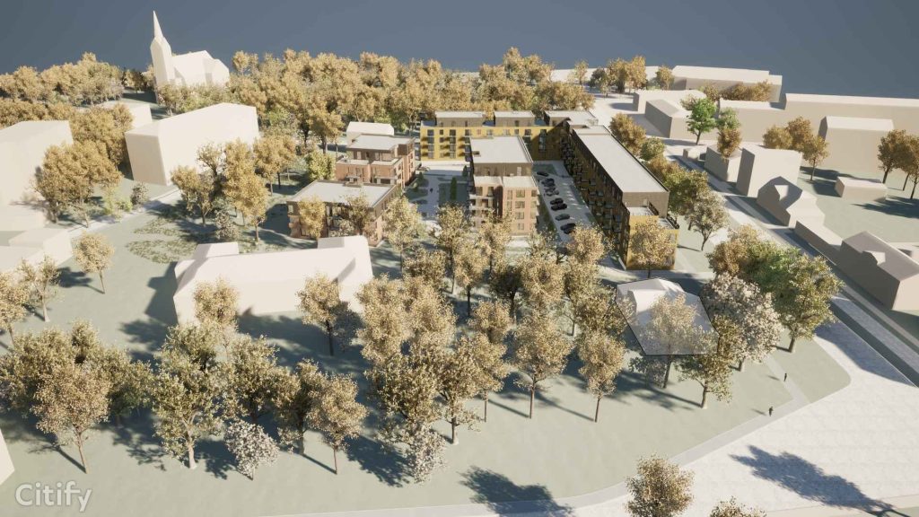 Tekstiliana - 3. kārta (Torņakalna iela 6) - Korterelamu - visuaalne