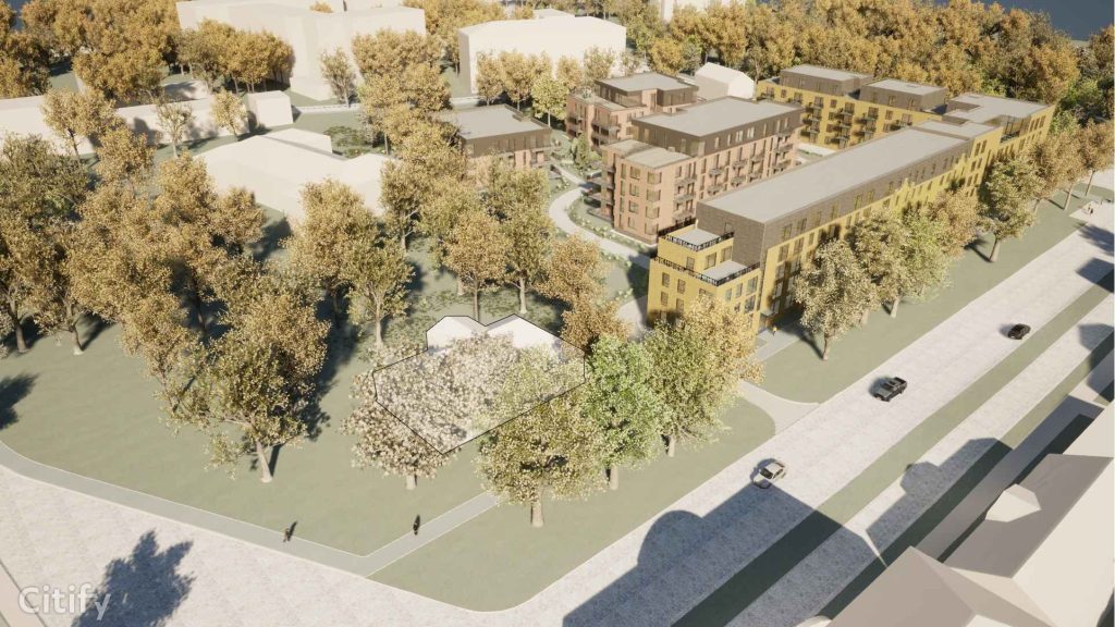 Tekstiliana - 3. kārta (Torņakalna iela 6) - Korterelamu - visuaalne