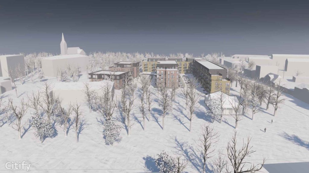 Tekstiliana - 3. kārta (Torņakalna iela 6) - Korterelamu - visuaalne