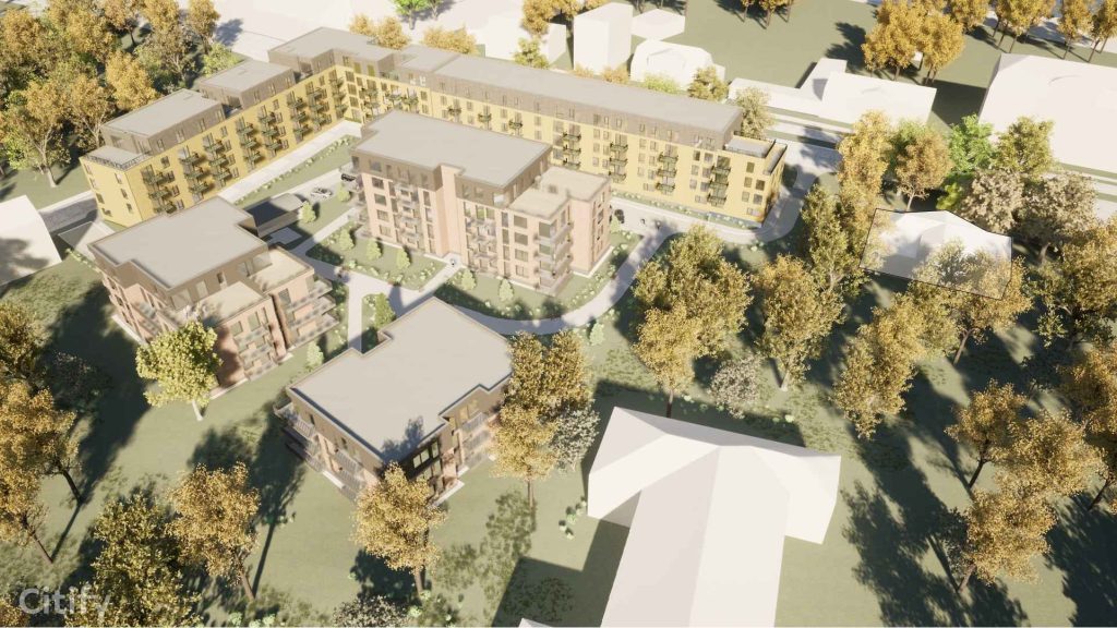 Tekstiliana - 3. kārta (Torņakalna iela 6) - Korterelamu - visuaalne