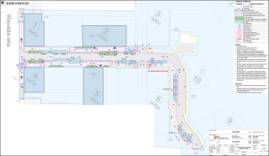 Lāčplēša skvērs – infrastruktūras pārbūve Visvalža ielā 5 (Visvalža ielā 5, 5A, 5E) - Road