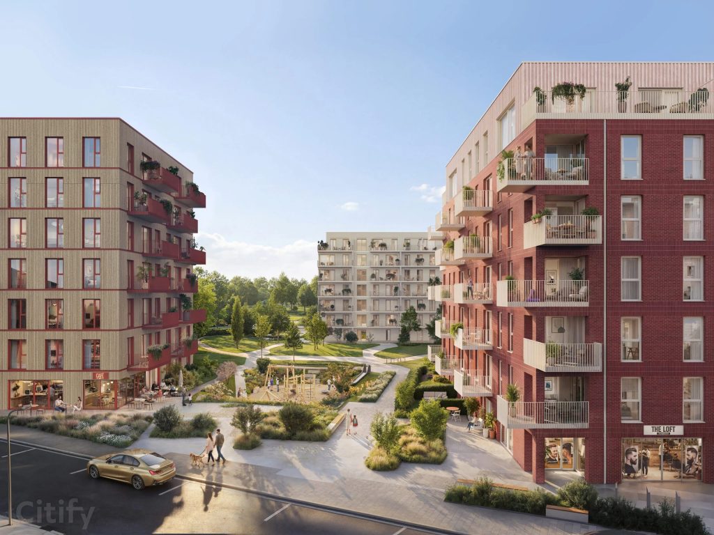 Vītolu Parks - 2. kārta - 3. ēka (Vītolu iela 2) - Korterelamu - visuaalne