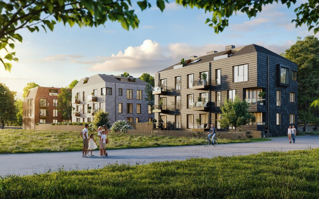 Krulli kvartal (Krulli Kodud) (Volta 1b/1, 1b/2, 1b/3) - Korterelamu - visuaalne