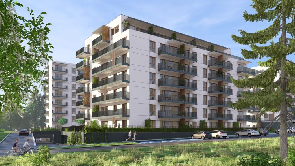 Zielony Nikiszowiec (Górniczego Dorobku) - Multi apartment - visualization