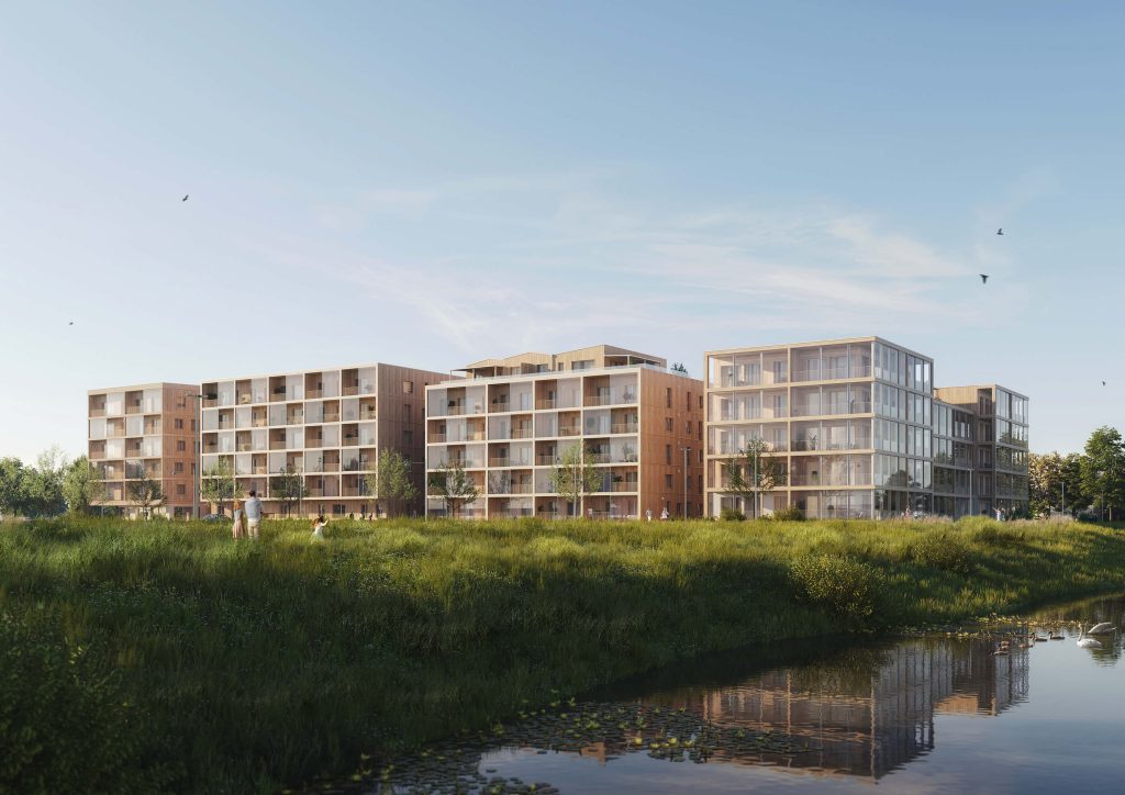 Zaķusala Residential Quarter I (Zaķusalas krastmalā 15) - Multi apartment, Other commercial - visualization