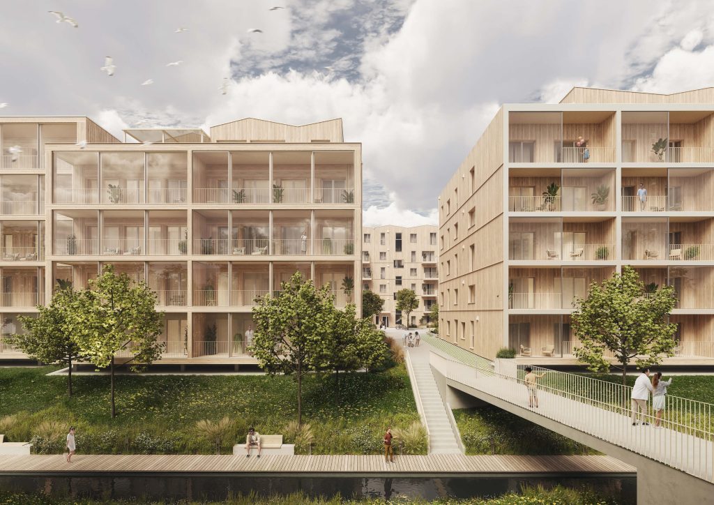 Zaķusala Residential Quarter I (Zaķusalas krastmalā 15) - Multi apartment, Other commercial - visualization