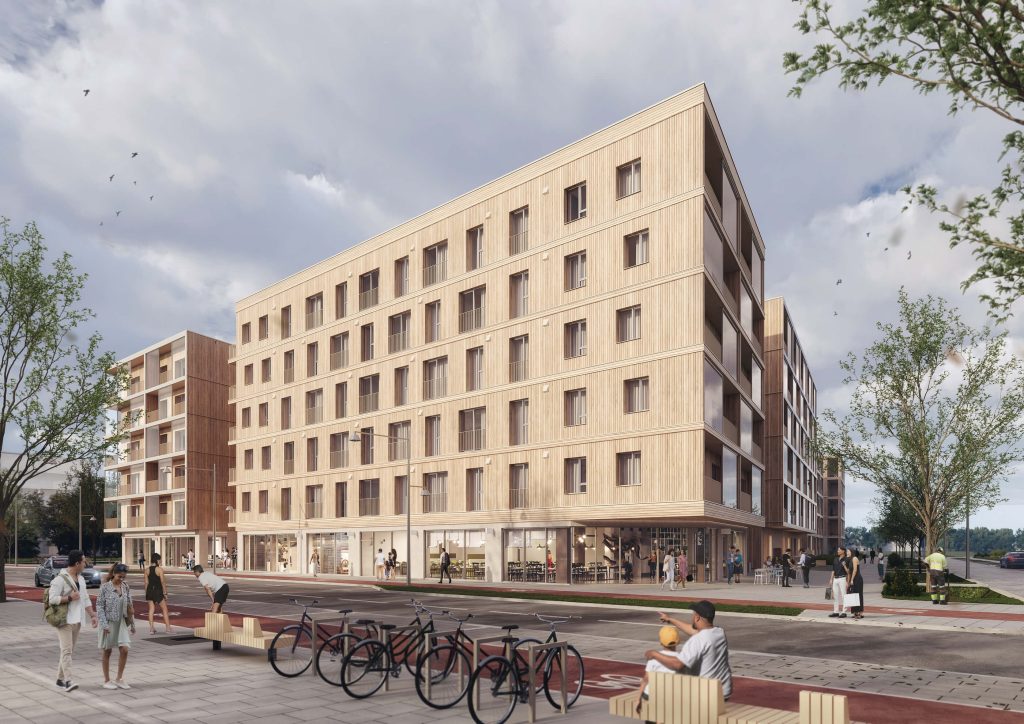 Zaķusala Residential Quarter I (Zaķusalas krastmalā 15) - Multi apartment, Other commercial - visualization