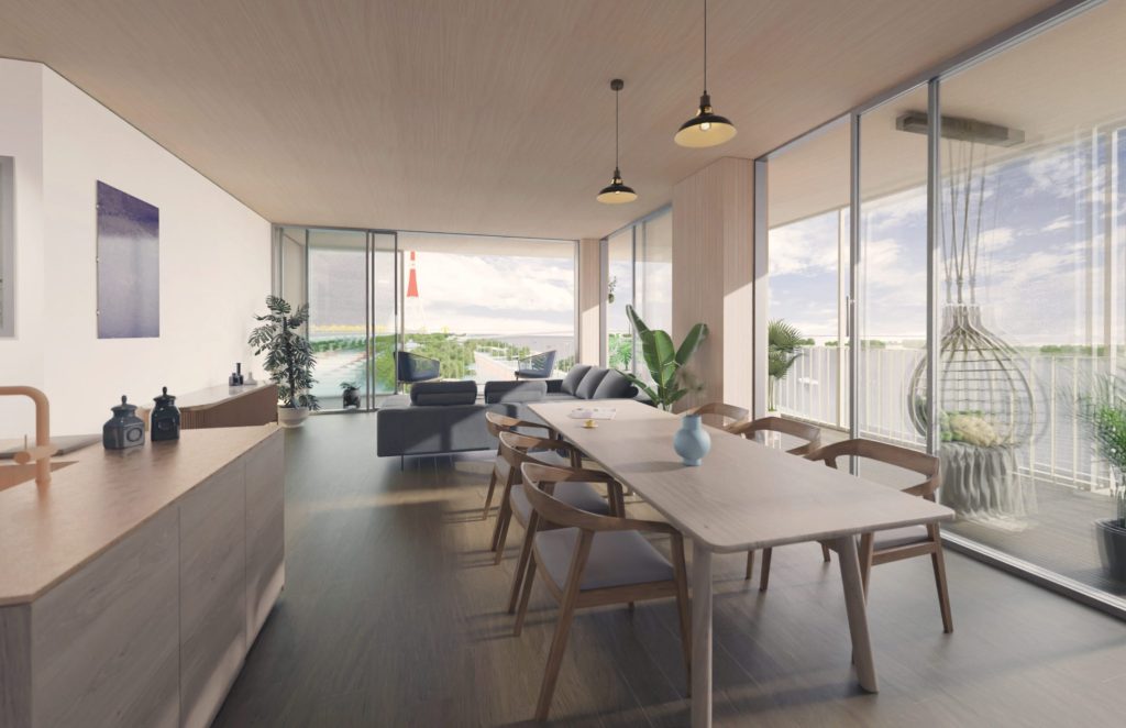 Zaķusala Residential Quarter I (Zaķusalas krastmalā 15) - Multi apartment, Other commercial - visualization