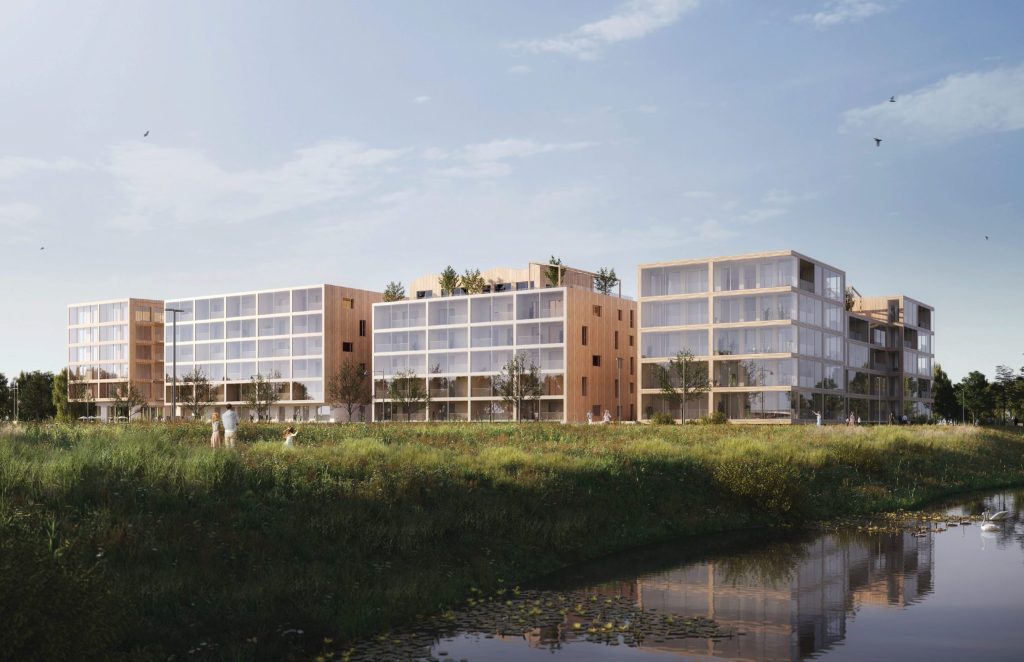 Zaķusala Residential Quarter I (Zaķusalas krastmalā 15) - Multi apartment, Other commercial - visualization