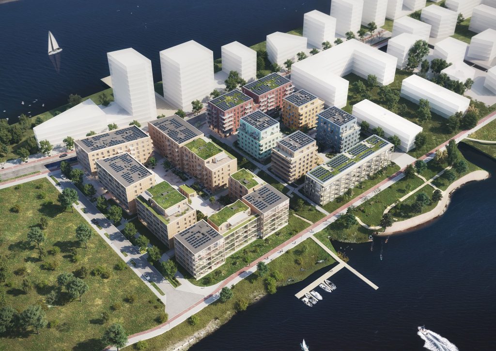 Zaķusala Residential Quarter I (Zaķusalas krastmalā 15) - Multi apartment, Other commercial - visualization