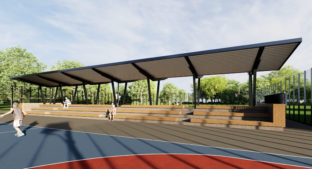 Latvijas Uzvaras parks - 2. kārtā (Uzvaras parks) - Piedzīvojumu parks, Ēdināšanas pakalpojumi, Parks, Sporta laukums vai korti - vizualizācija