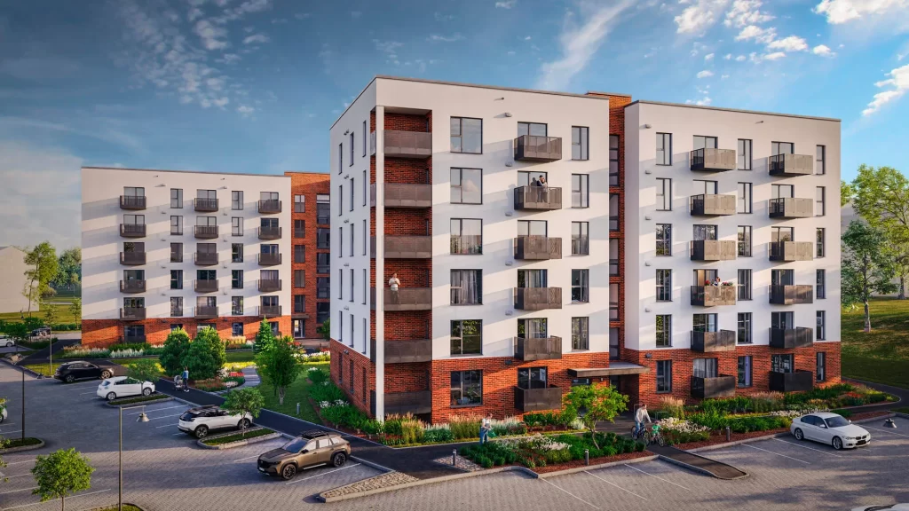 Hartmaņa kvartāls – 2. kārta, 3. ēka (Jelgavas iela 55B) - Korterelamu - visuaalne
