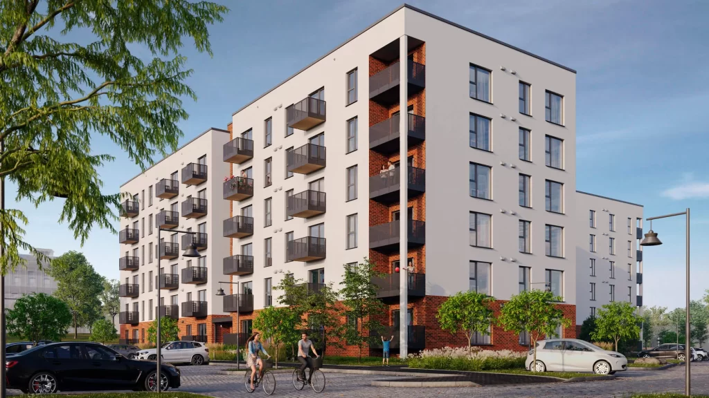 Hartmaņa kvartāls – 2. kārta, 3. ēka (Jelgavas iela 55B) - Korterelamu - visuaalne