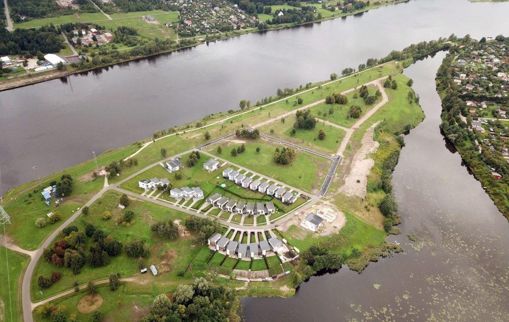 Zirņu sala (Attekas ceļš 1) - Zemes gabali - vizualizācija