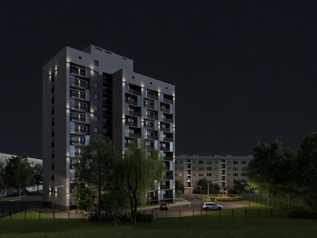 EasyRiga - Aviācijas iela 2E (Aviācijas iela 2E) - Multi apartment - visualization