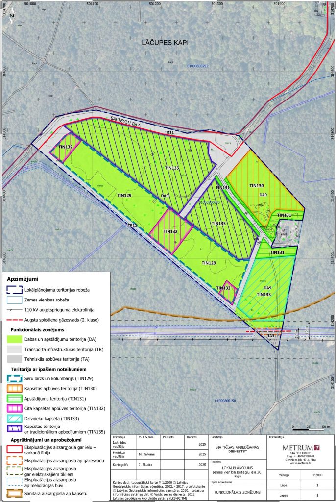Baltegļu ielā 30 lokālplānojums (Baltegļu ielā 30) - Matuseteenused - visuaalne