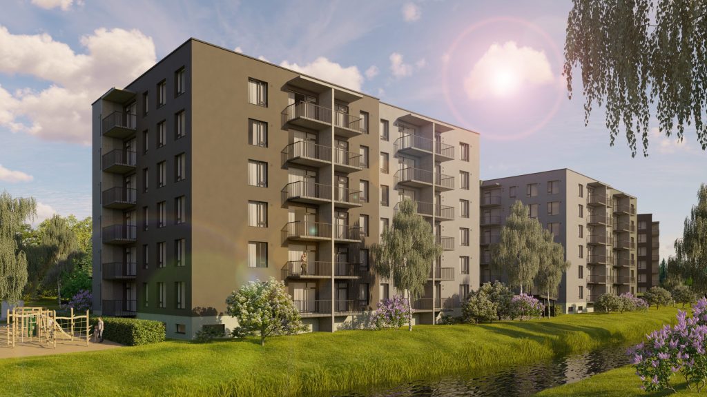 Mežpilsēta - 4. kārta - 9. ēka (Biķernieku ielā b/n) - Multi apartment - visualization