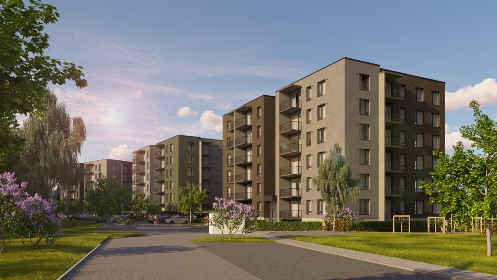 Mežpilsēta - 4. kārta - 11. ēka (Biķernieku ielā b/n) - Multi apartment - visualization