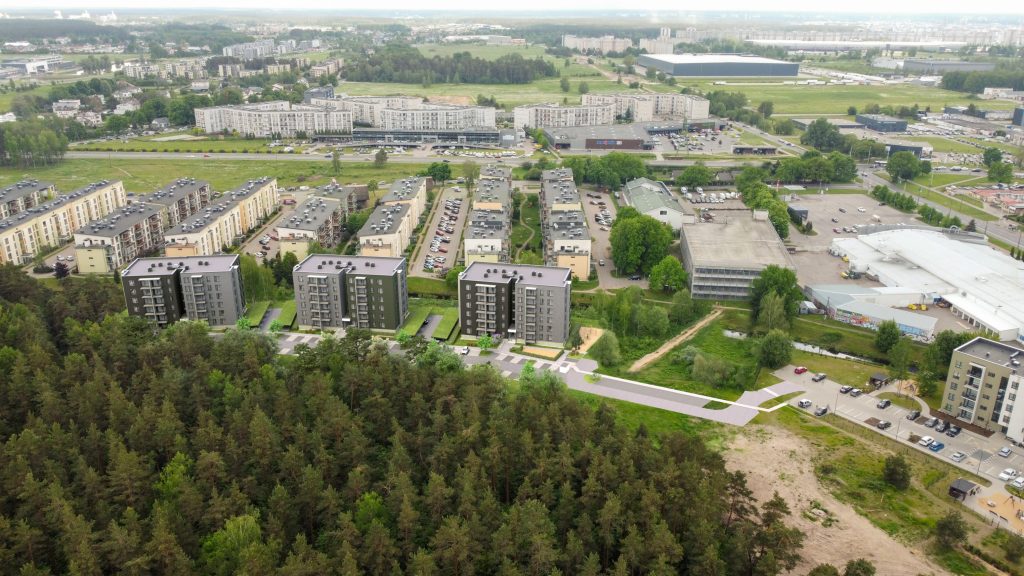 Mežpilsēta - 10. ēka (Biķernieku ielā b/n) - Multi apartment - visualization