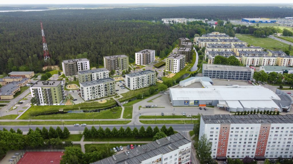 Mežpilsēta - 10. ēka (Biķernieku ielā b/n) - Multi apartment - visualization