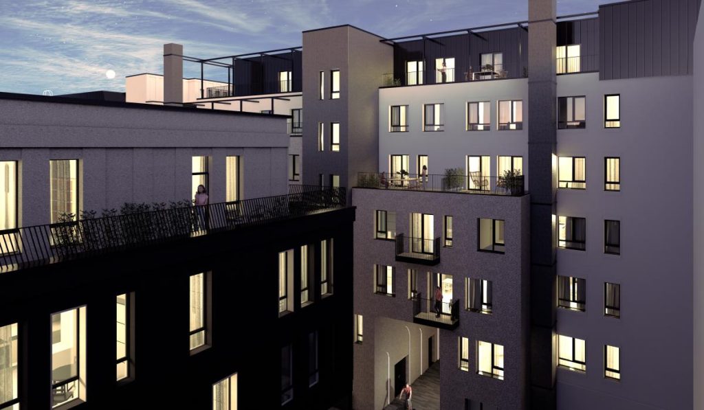 Centrus - 2. kārta - "BC" ēka (Blaumaņa iela 20) - Multi apartment, Other commercial - visualization