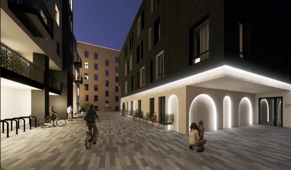 Centrus - 2. kārta - "D" ēka (Blaumaņa iela 20) - Multi apartment, Other commercial - visualization