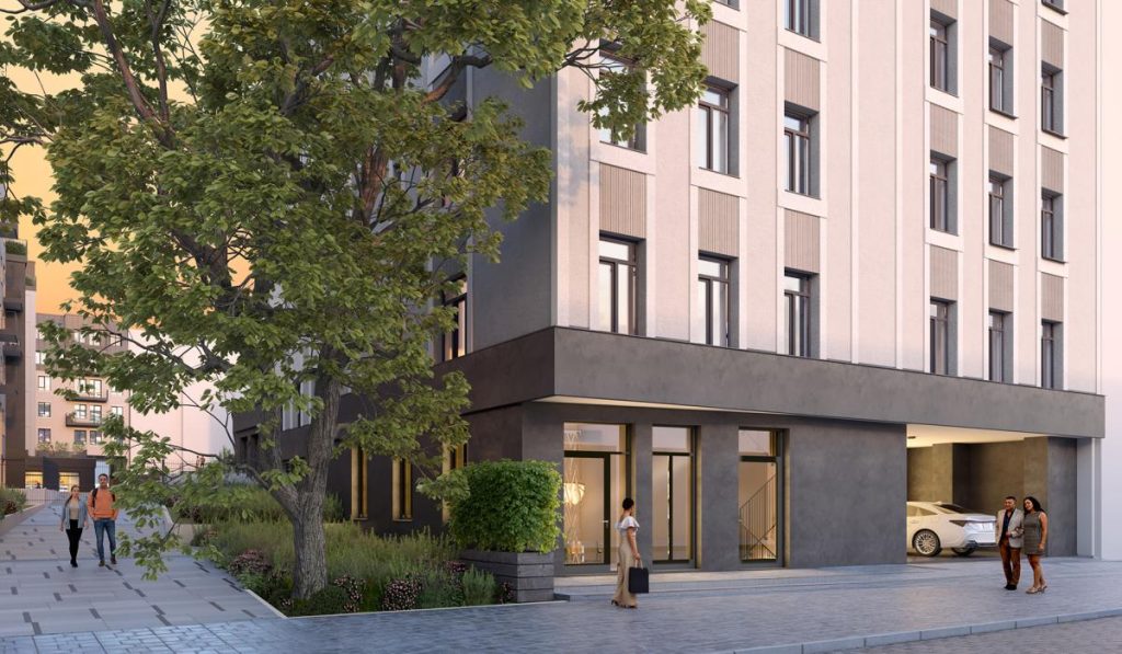 Centrus - 2. kārta - "E" ēka (Blaumaņa iela 20) - Multi apartment, Other commercial - visualization