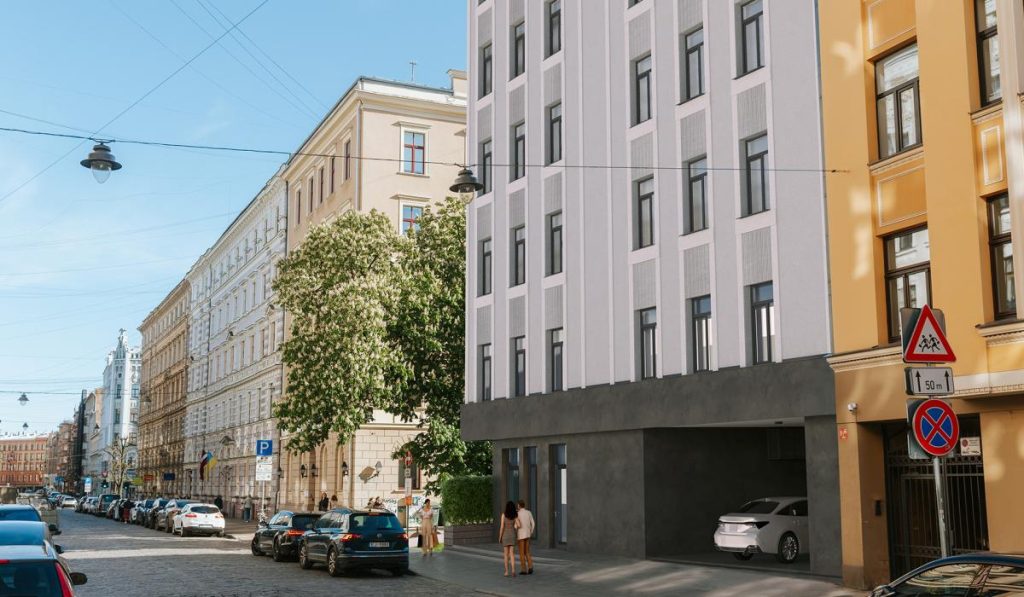 Centrus - 2. kārta - "E" ēka (Blaumaņa iela 20) - Korterelamu, Muu äri - visuaalne