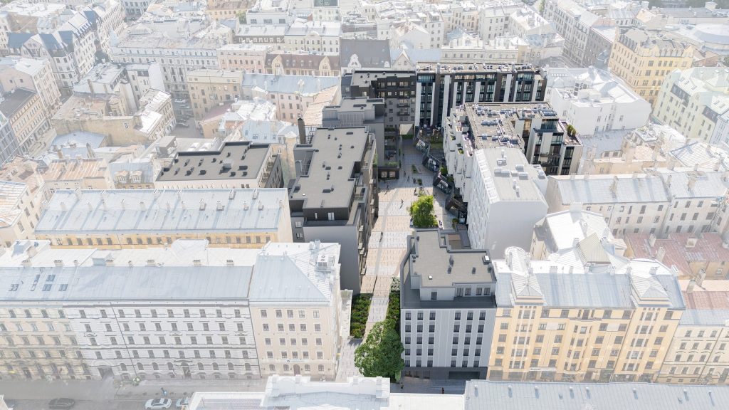 Centrus - 2. kārta - "BC" ēka (Blaumaņa iela 20) - Multi apartment, Other commercial - visualization