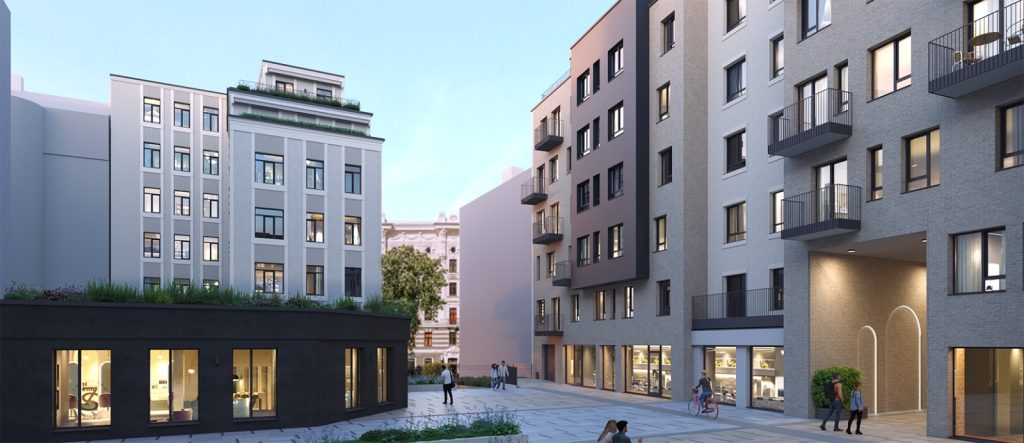 Centrus - 2. kārta - "BC" ēka (Blaumaņa iela 20) - Multi apartment, Other commercial - visualization