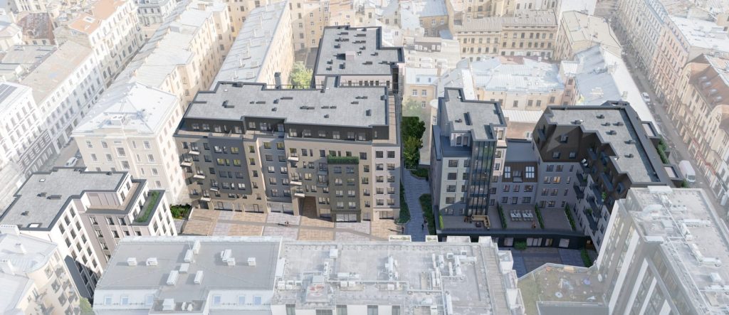 Centrus - 2. kārta - "BC" ēka (Blaumaņa iela 20) - Multi apartment, Other commercial - visualization