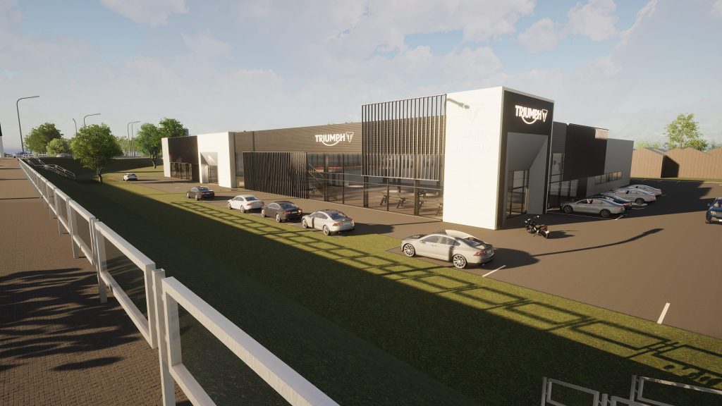 Triumph motociklu salons (Brīvības gatve 429B) - Autosalons / Auto apkalpošanas centrs - vizualizācija