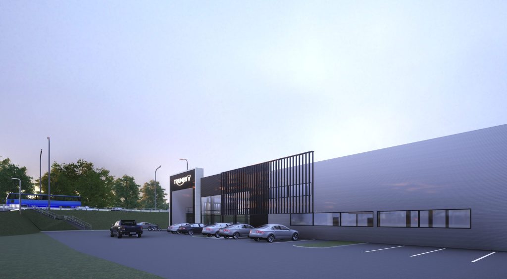 Triumph motociklu salons (Brīvības gatve 429B) - Autosalons / Auto apkalpošanas centrs - vizualizācija