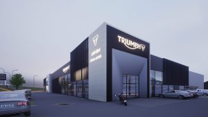 Triumph motociklu salons (Brīvības gatve 429B) - Automobilių centras