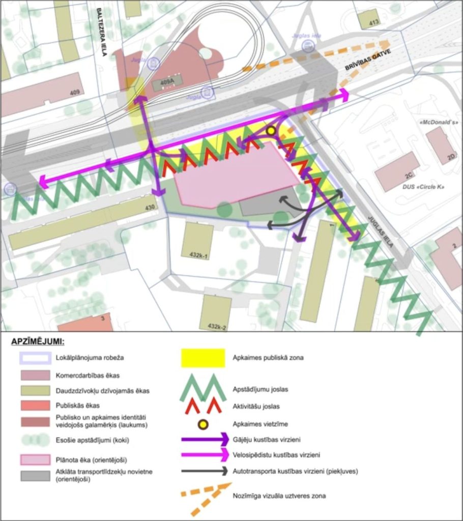 Brīvības gatve 432 (Brīvības gatve 432) - Prekybos centras - vizualizacija
