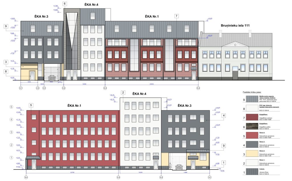 Bruņinieku iela 101 - 4. kārta, 3. ēka (Bruņinieku iela 111) - Multi apartment - visualization