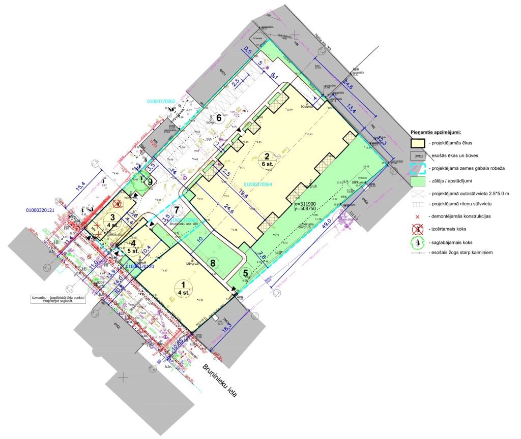 Bruņinieku iela 101 - 2. kārta, 1. ēka (Bruņinieku iela 101) - Korterelamu - visuaalne