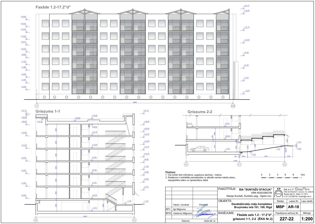 Bruņinieku iela 101 - 1. kārta, 2. ēka (Bruņinieku iela 101) - Multi apartment - visualization